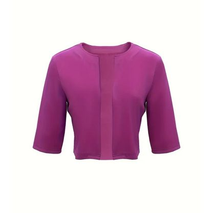 Elegant Women’s Two-Piece Set – Lightweight Cropped Cardigan & Sleeveless Dress