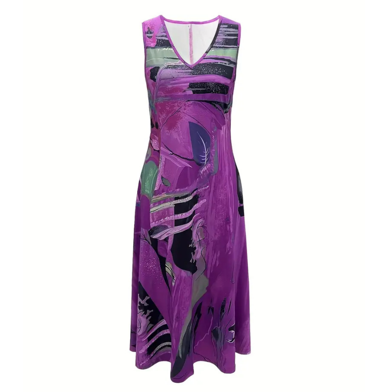 Elegant Women’s Two-Piece Set – Lightweight Cropped Cardigan & Sleeveless Dress