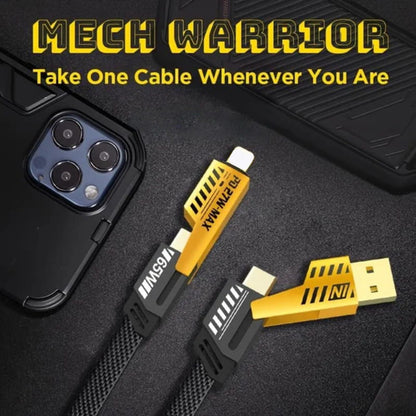 💥NEW HOT SALE💥4 in 1 PD 27W 65W Fast Charging Cable