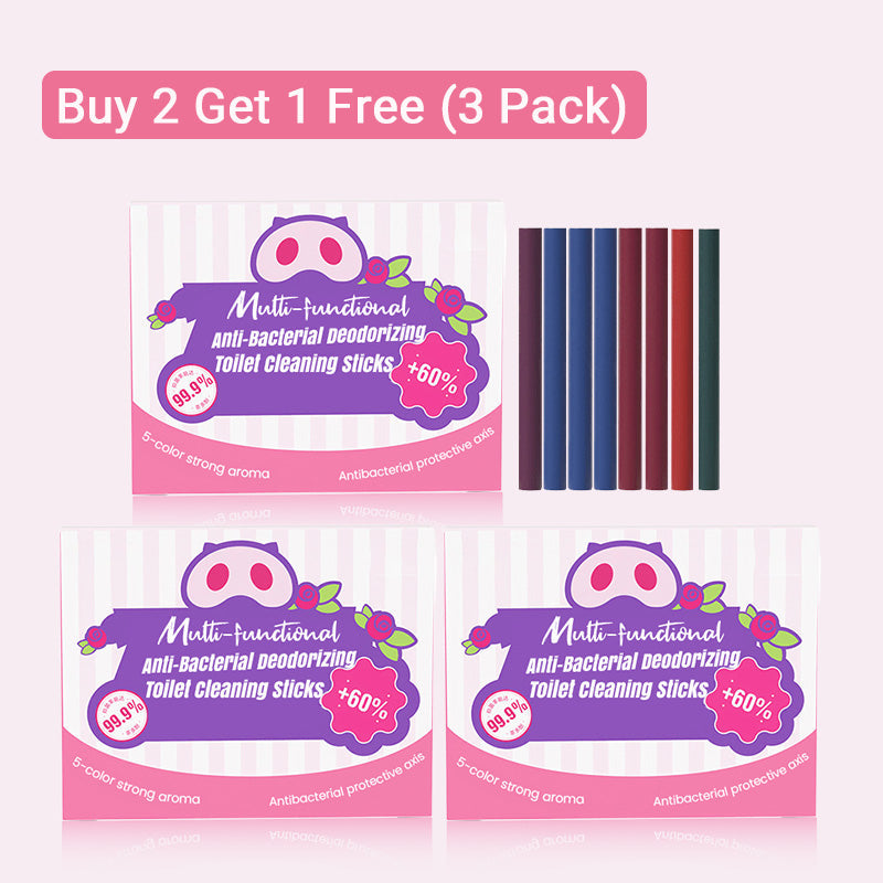 🎁Hot Sale 49% OFF✨French Perfume Multi-effect Anti-Bacterial and Deodorizing Toilet Cleaning Sticks🌈