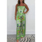 🌸NEW HOT SALE🔥Women's Spaghetti Strap Printed Top & Loose Pants 2-Piece Set