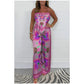 🌸NEW HOT SALE🔥Women's Spaghetti Strap Printed Top & Loose Pants 2-Piece Set