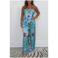 🌸NEW HOT SALE🔥Women's Spaghetti Strap Printed Top & Loose Pants 2-Piece Set