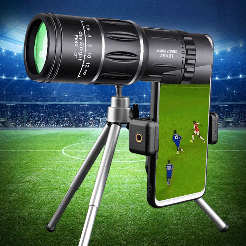 ✨See the Unseen✨16X52 Monocular bifocal optical zoom telescope🔭