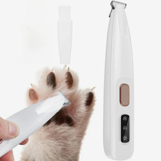 🔥New upgrade in 2025🔥Waterproof Rechargeable Pet Shaver with LED Light