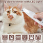 🔥New upgrade in 2025🔥Waterproof Rechargeable Pet Shaver with LED Light