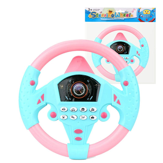 Interactive Light-Up Steering Wheel Toy – Educational Driving Fun for Babies & Toddlers 🚦