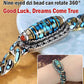 🔥Hot Sale🔥Turquoise Six-character Mantra Nine-eyed Dzi Bead Bracelet