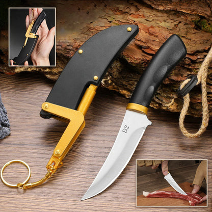 🥰 Limited Time 50% Off 🎁Multipurpose Outdoor Portable Fruit Knife with Sheath