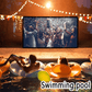 🎬 60% OFF HOT SALE! ✨ Giant Portable Outdoor Cinema Screen - 4K HD Projection with Adjustable Stand for Outdoor Parties 🌟🌙
