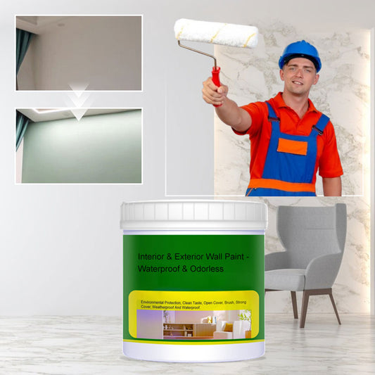 🤩New Year 50% OFF💥Interior & Exterior Wall Paint - Waterproof & Odorless