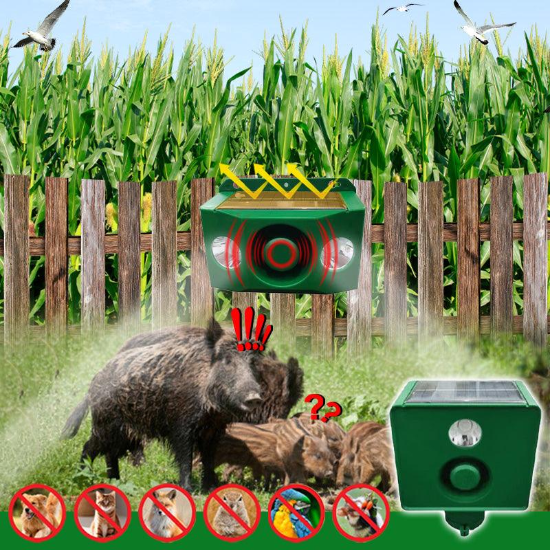 🔥Limited Time 50% Off 💥Beast Repellent Solar Warning Lights with Loud Volume