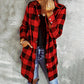 🔥New Hot Selling🔥Women’s Plaid Longline Shirt Jacket