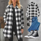 🔥New Hot Selling🔥Women’s Plaid Longline Shirt Jacket