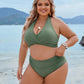 🏝️HOT SALE 49% OFF👙 Tummy Control Bathing Suits Modest High Waisted Bikini Sets