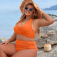 🏝️HOT SALE 49% OFF👙 Tummy Control Bathing Suits Modest High Waisted Bikini Sets