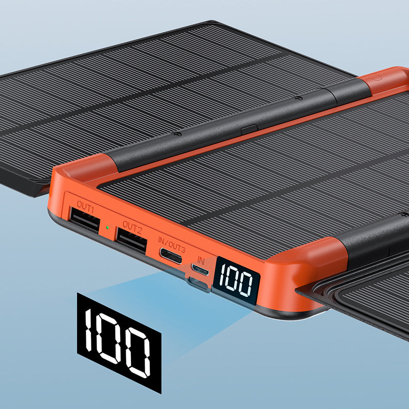 🥰 Limited Time 50% Off 🎁Outdoor Foldable Large Capacity Solar Charger✈️ Free Shipping