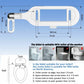 Bathroom Non-electric bidet with double spray head Toilet cleaner Bidet Hygienic self-cleaning bidet