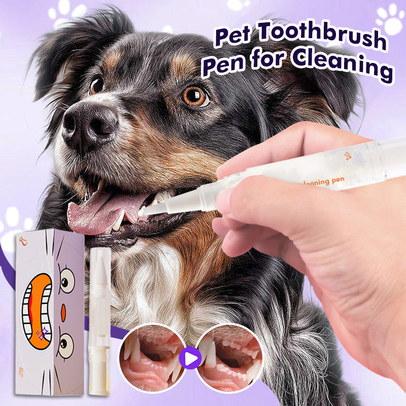 🔥Hot Product🔥🐱🐶Pet Toothbrush Pen for Cleaning