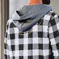 🔥2025 Hot Sale - 50% OFF🔥 Men's Versatile Hooded Plaid Flannel Shirt
