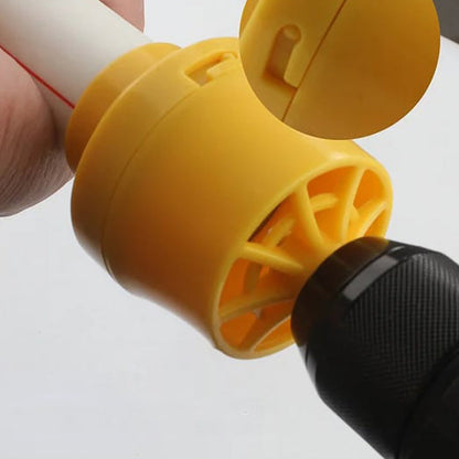 🔥Hot Sale🛠️Electric Drill Compatible PVC Pipe Threader Kit with Various Die Sizes