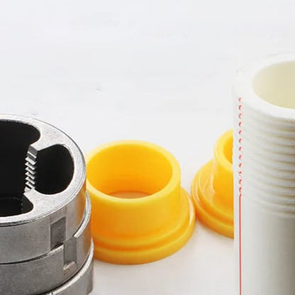 🔥Hot Sale🛠️Electric Drill Compatible PVC Pipe Threader Kit with Various Die Sizes