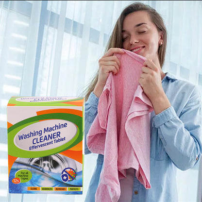 🔥Hot Sale 49% OFF🎁Effective Fresh Washing Machine Cleaner Tablets