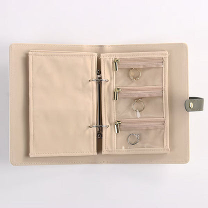 🔥New Hot Selling❤️‍🔥Elegant Portable Checkered Jewelry Storage Bag