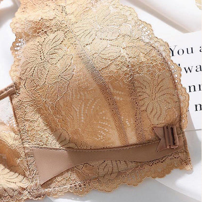 🔥New Hot Selling❤️‍🔥Lace Open Button Closure Anti-Sagging Breathable Bra