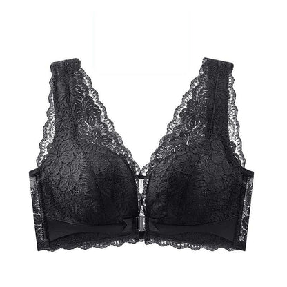 🔥New Hot Selling❤️‍🔥Lace Open Button Closure Anti-Sagging Breathable Bra