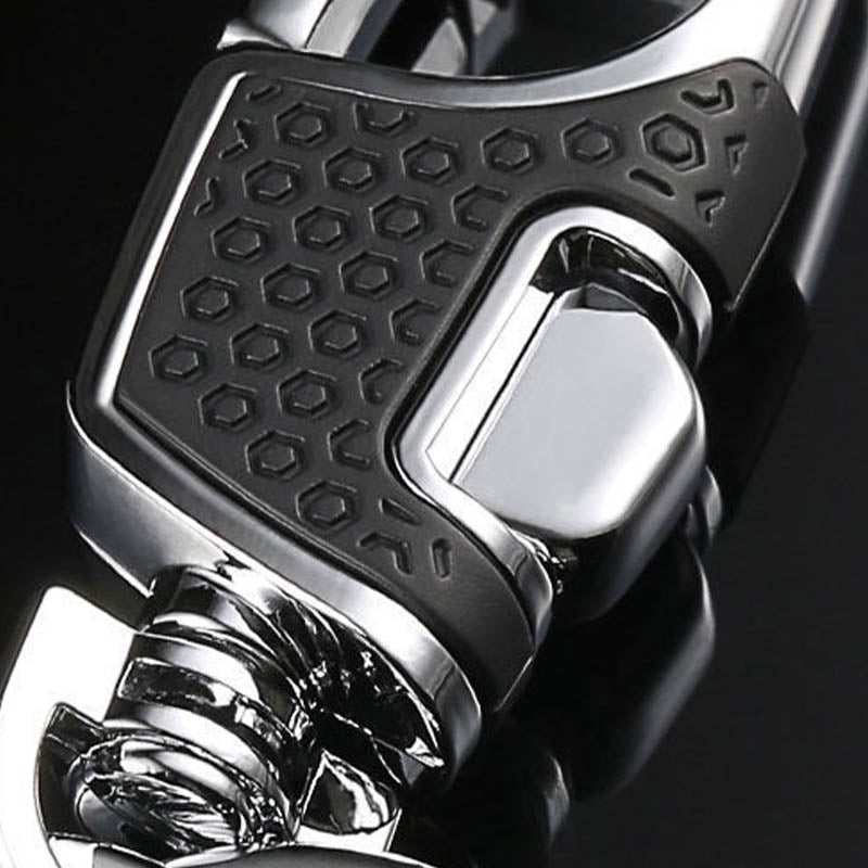 Business Style One-Press Open Keychain