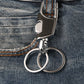 Business Style One-Press Open Keychain