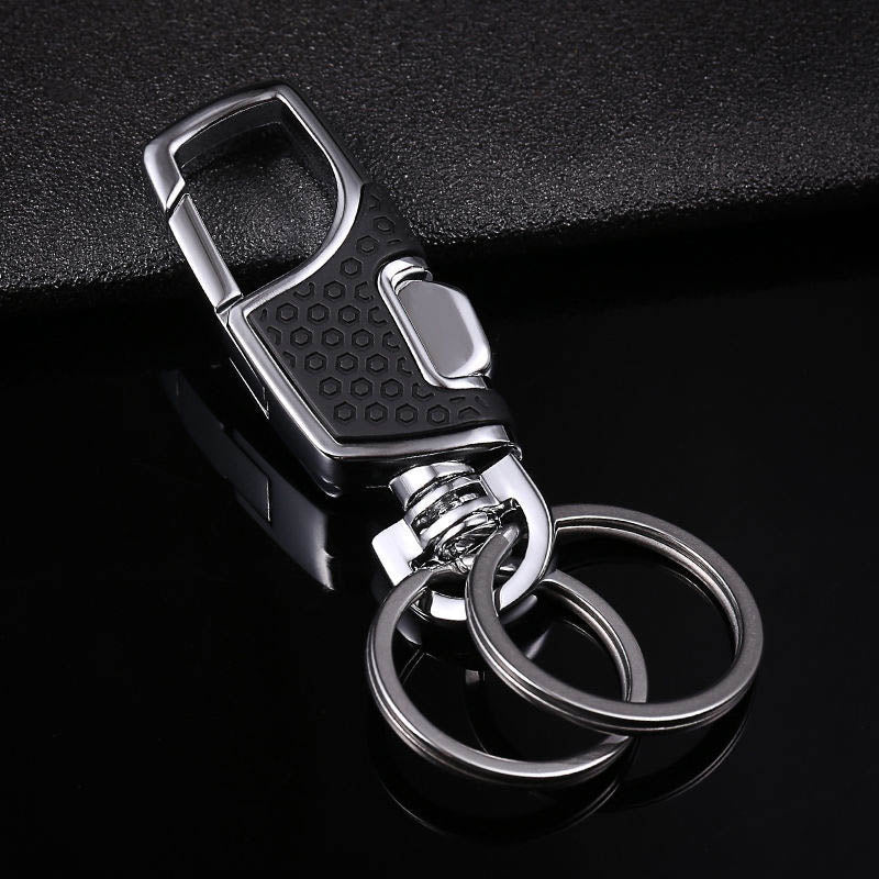 Business Style One-Press Open Keychain