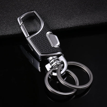 Business Style One-Press Open Keychain