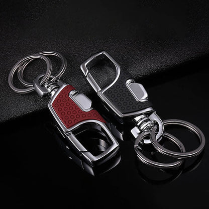 Business Style One-Press Open Keychain