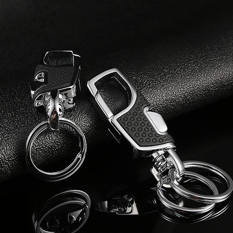 Business Style One-Press Open Keychain