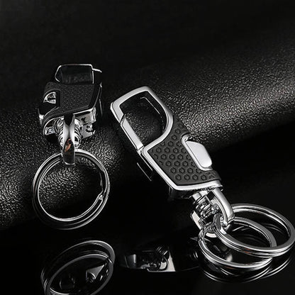 Business Style One-Press Open Keychain