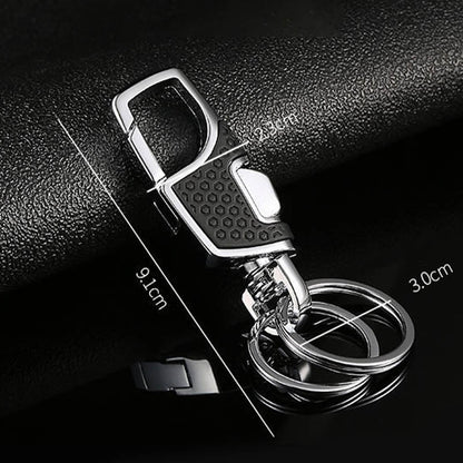 Business Style One-Press Open Keychain