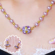 🔥Hot Sale 49% OFF🎁Elegant Imitation Pearl Necklace with Sparkling Magnetic Rhinestone Ball