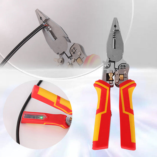 🔥Hot Sale - 49% off💥🧰Versatile Wire Stripping Pliers with Electricity Measurement
