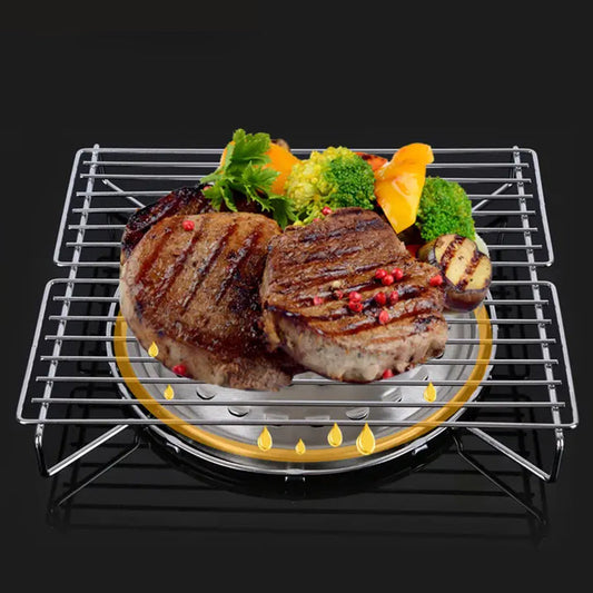 🔥Hot Sale - 49% off🔥Mini Portable Wing Grilling Rack for Gas Stoves