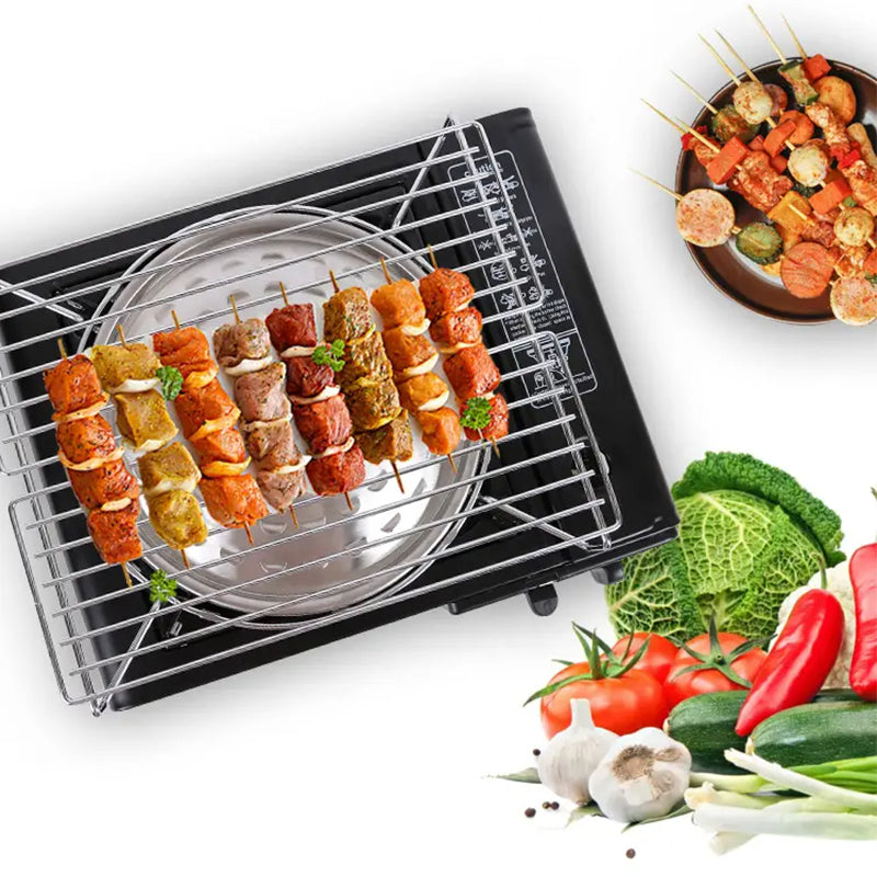 🔥Hot Sale - 49% off🔥Mini Portable Wing Grilling Rack for Gas Stoves
