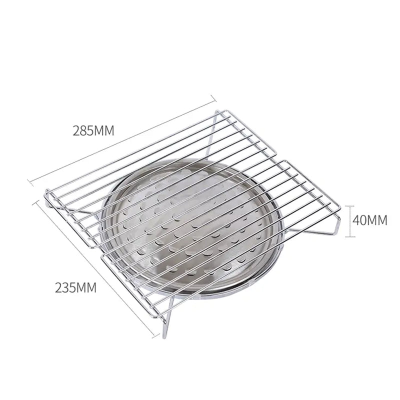 🔥Hot Sale - 49% off🔥Mini Portable Wing Grilling Rack for Gas Stoves