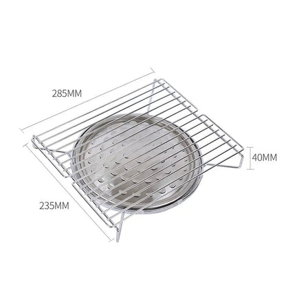 🔥Hot Sale - 49% off🔥Mini Portable Wing Grilling Rack for Gas Stoves