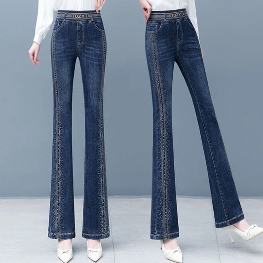 🔥HOT SALE 49% OFF🔥Women's High Waisted Stretchy Bell Bottom Jeans