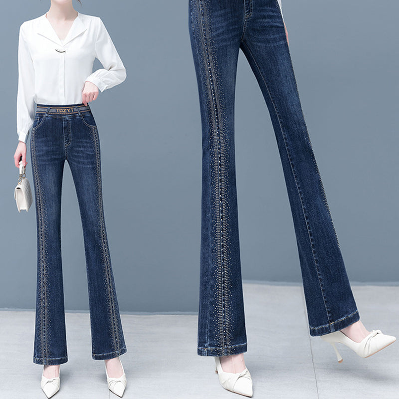 🔥HOT SALE 49% OFF🔥Women's High Waisted Stretchy Bell Bottom Jeans