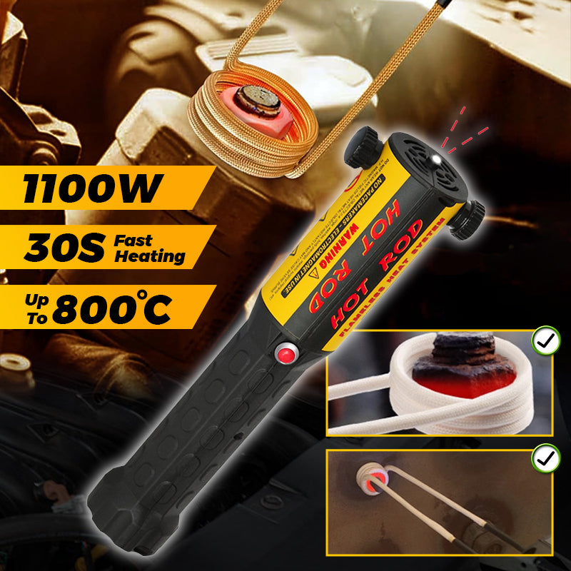 🎁Hot Sale 49% OFF⏳Magnetic Induction Heater Kit - 1100W Induction Heat Bolt Removal Tool
