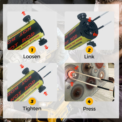 🎁Hot Sale 49% OFF⏳Magnetic Induction Heater Kit - 1100W Induction Heat Bolt Removal Tool