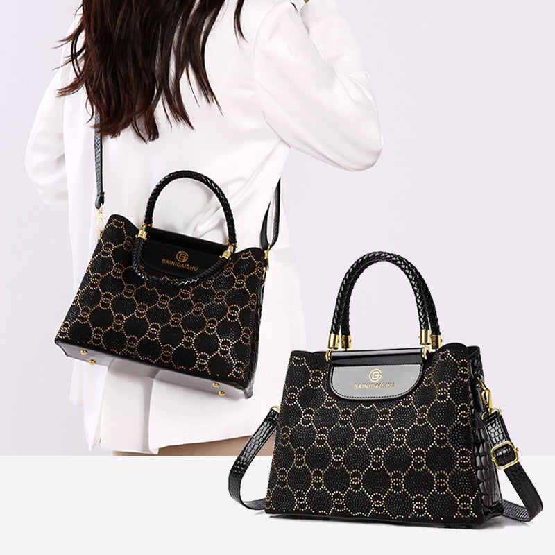 🔥🔥Hot! New Year Sale🔥🔥Women’s Luxury 3-Compartment Handbag with Shoulder Strap