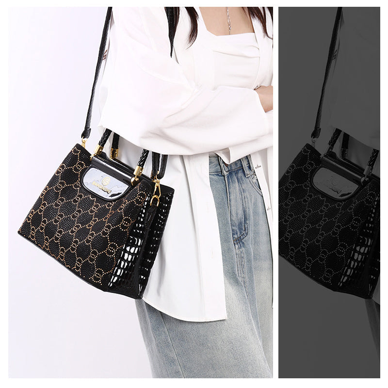 🔥🔥Hot! New Year Sale🔥🔥Women’s Luxury 3-Compartment Handbag with Shoulder Strap